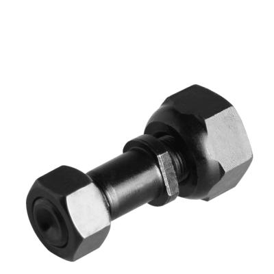 China Factory Wholesale Good Quality 40Cr Black Phosphate Wheel Bolt Lug Nut For Heavy Truck for sale