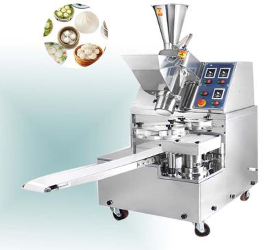 China Food industry machinery side stuff dim sum filling siopao cooked stuffed bun making machine / nepal steamed momo making machine for sale