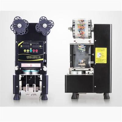 China Food Commercial Used Automatic Plastic Cup Sealing Sealer Machine For Sealing Film for sale