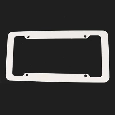 China Making License Plate Frame Hot Selling Lightweight Rectangle Cute Universal License Plate Frames For Women for sale