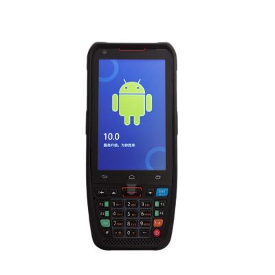 China Handheld Rugged Portable Android 10 3G/4G/WIFI/NFC PDA Android Computer Barcode Scanner for sale