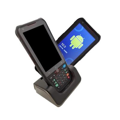 China Long Lifespan Handheld Computer 3g/4g/wifi Barcode Scanner Screen Android Pda Scanner Handheld Barcode for sale