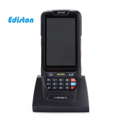 China Handheld Computer Best Sales Rugged Industrial Pda 1d Android Barcode Scanner With 4G WiFi SIM Card for sale