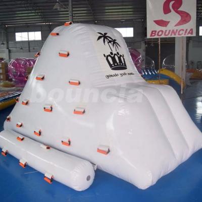 China Durable 0.9mm Commercial Grade PVC Tarpaulin Exciting Iceberg Float Inflatable Water Toys For Swimming Pool for sale