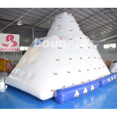 China commercial grade 0.9mm pvc tarpaulin 0.9mm durable pvc tarpaulin inflatable iceberg water park toys with factory price for sale