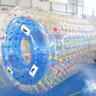 China Water Park Commercial Grade Inflatable Water Roller Ball For Rental Business for sale