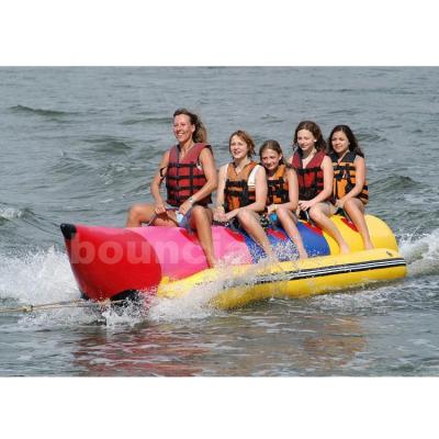 China Sea towable inflatable banana boat for sea, banana boat tube price for sale