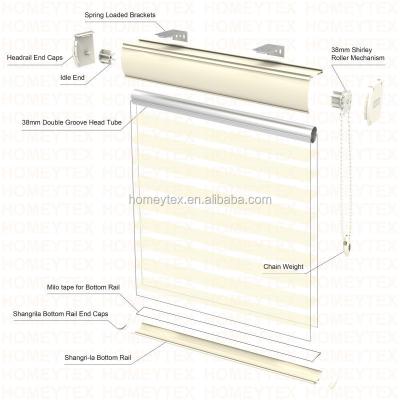 China Manual of ROMAN Shangri-La Blind System Shirley for sale