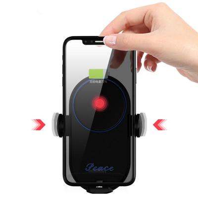 China 2021 Universal High Speed ​​Wireless Magnetic 10W Car Charger Cell Phone Wireless Holder For Car for sale