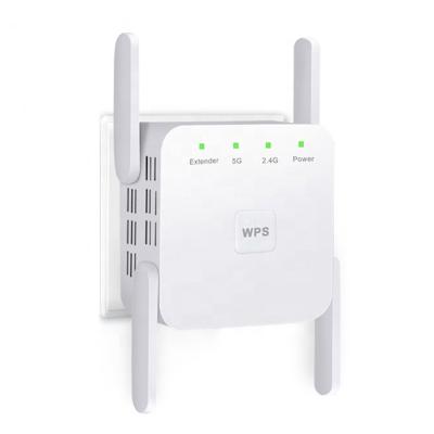 China Original Indoor Wifi Repeater Plug Smart Home Amplifier Signal Indoor Long Term Wifi Extender 1200mbps Wifi Repeater for sale