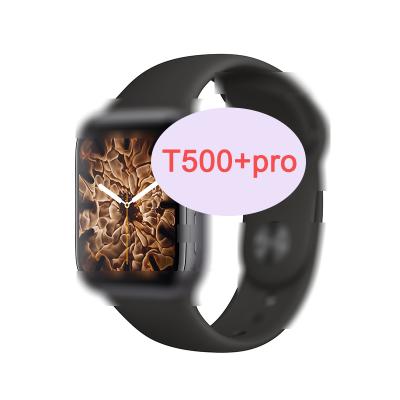 China Reloj Inteligente Pro Smartwatch T500+ Pro Smartwatch T500+ Waterproof Smart Wristband Watch Call Music Sport Playback MP3 Blood Pressure Temperature for sale