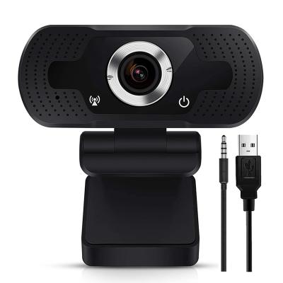 China Professional Skype Notebook Laptop PC Usb Webcam Computer 1080p Wide Angle Lens PC Webcam with Microphone for sale