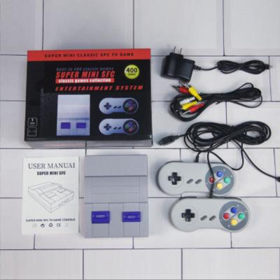 China Game Playing Mini SFC Console Super Built-in 400 Games Retro Handheld Game Player TV Video Game Console for sale