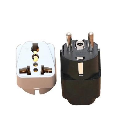 China France South Korea Russia Paris Travel Converter European Standard German Standard Plug Residential/Multi-Purpose German Standard Adapter for sale