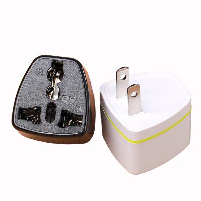 China Travel Converter Plug Pin US 2 Pin Standard Adapter Plug Thailand Residential/Multi-Purpose Pure Copper Sino-Japanese Plug for sale