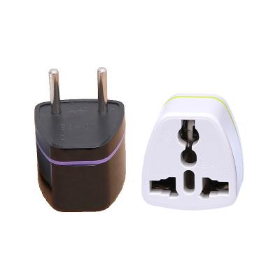 China Residential/Multi-Purpose European Standard European Plug Pure Copper Travel Plug Power Converter Conversion Plug Adapter for sale