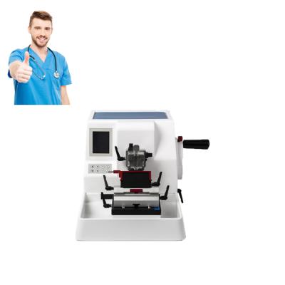 China Roundfin Medical Supplies Laboratory Pathology Semi Automatic Microtome L555*W400*H300mm for sale