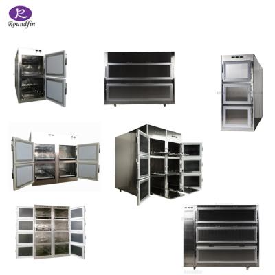 China Hospital Three Body Mortuary Refrigerator For Human Crematorium Corpse Storage Cabinet For Mortuary Freezer for sale