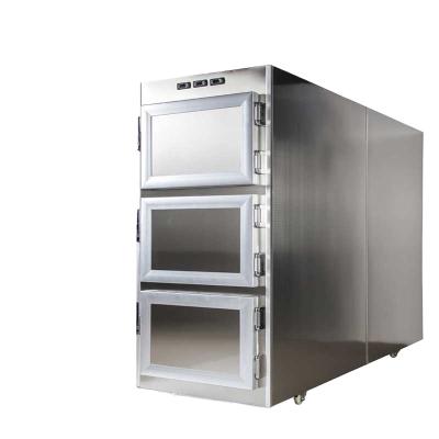 China ROUNDFIN Hospital Supplier Cadaver 3 Body Cooler for sale