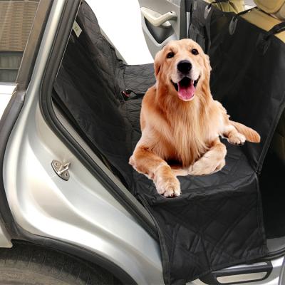 China Durable Back Quilted Hammock Pet Seat Cover Waterproof Dog Car Seat Cover for sale