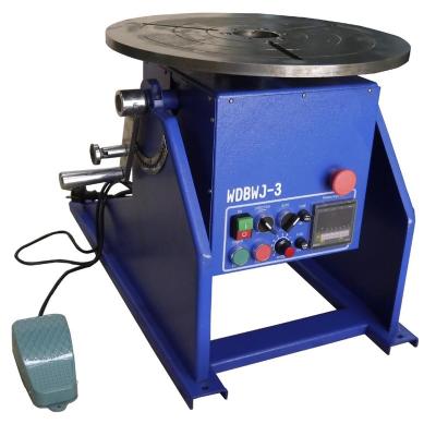 China Hotels welding lathe table turntable/welding positioner can stop alone loading capacity 300KG for sale