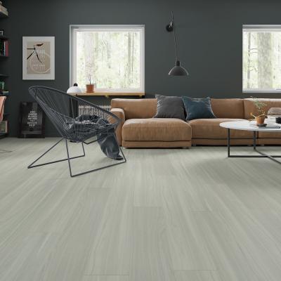 China Modern Wood Pattern LVT SPC Waterproof Self Adhesive PVC Floor Vinyl Tile for sale