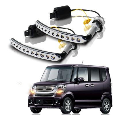 China Auto Lighting System N-BOX Led Dynamic Position Light Modify Auto Parts DRL Daytime Running Lights Turn Signal Flow for sale