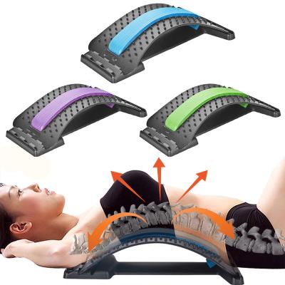 China 2021 High Quality Fitness Back Relaxation Equipment Stretcher Adjustable Waist Massager Back Stretcher for sale