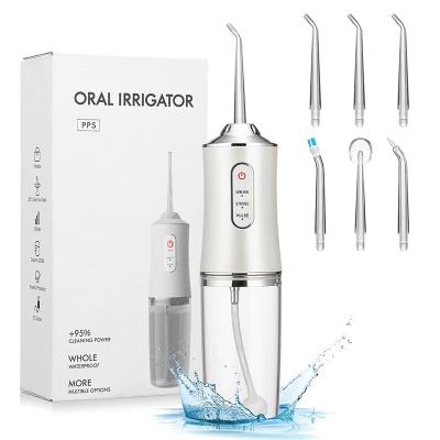 China Outdoor Portable Flosser Dental USB Electric Rechargeable Wireless Dental Oral Irrigator Water Flosser for sale