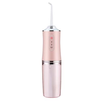 China Outdoor USB Rechargeable Cordless Water Flosser Professional Wireless Dental Oral for sale