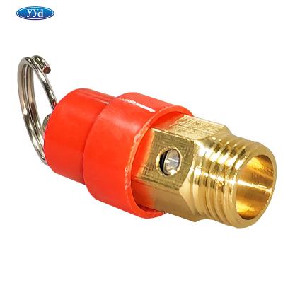 China Wholesale Customizable 10kg Pressure YYD Safety Brass Safety Valves Stainless Steel Pneumatic Component for sale