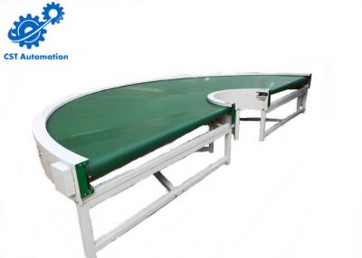 China Package Industry 180 Degree Belt Conveyor 220V 50Hz / 60Hz Energy Saving for sale