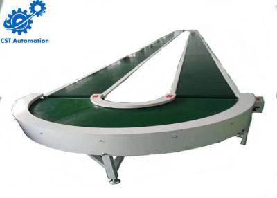 China High Strength 180 Degree Belt Conveyor , 180° Curve Powered Belt Conveyor for sale