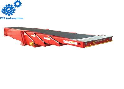 China Customized Telescopic Belt Conveyor For Train Container , Conveyor Belt System for sale