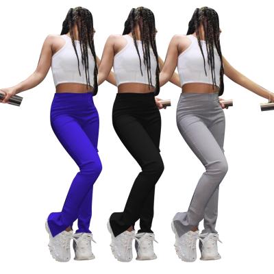 China New Products JR3597 Breathable One Piece Long Women Pants Large Sizes More Colors Tight Woman Jogging Pants Yoga Pants for sale