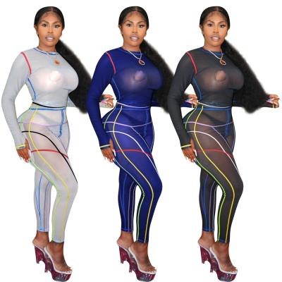 China WX022 QUICK DRY Autumn knit playsuit woman rompers fashion jumpsuit ribbed one piece jumpsuit for sale