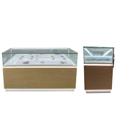 China Concise Style Guangdong Supplier Good Qulity Customized Size Accessories Mobile Showcase Cabinet for sale