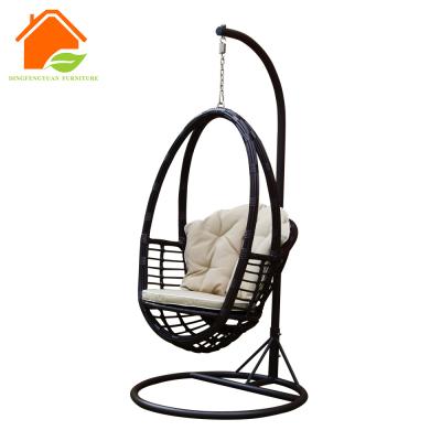 China Outdoor nest chair wicker swing adult hanging chair for living room/balcony/hotel/villa/courtyard/garden etc. for sale