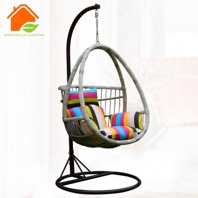 China Portable hanging swing chair for living room/balcony/hotel/lounge villa chair/courtyard/garden cocoon etc. for sale