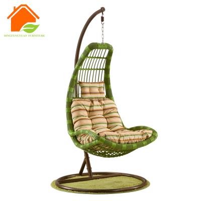 China The living room/balcony/hotel/villa patio/courtyard/garden baby umpire chair etc. set metal frame banana hammock swing chair for sale