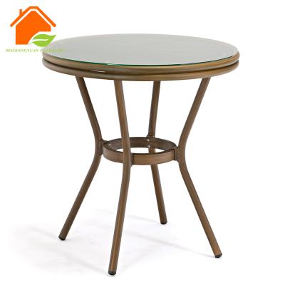 China Wholesale Price New Style Modern Luxury Coffee Table Modern Balcony Bar Table Round for sale