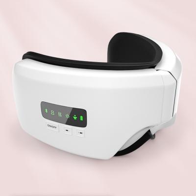 China Wireless Electric EYE Air Pressure Vibration Eye Massager For Eye Massaging Beauty With Heat Compress for sale