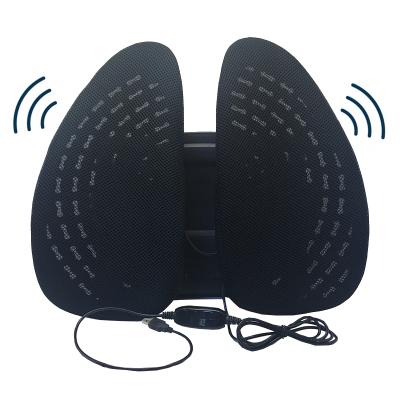 China Back Support Back Massager with Vibration Lumbar Support Massage Cushion for Car Seat Office/Chair Home Height Adjustable Back Massager for sale