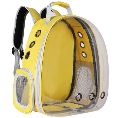 China Portable Clear Cat Bag Pet Backpack Go Capsule Pet Stored Bag for sale