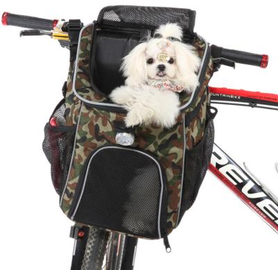 China Multifunctional Stored Pet Bike Outside Double Shoulder Dog Bag Off Detachable Pet Bag Storage Dog Bag for sale