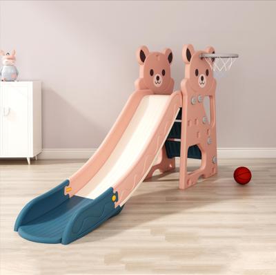 China 2-10 Years Updated Indoor Playground Toddler Slide And Swing Set For Kids for sale