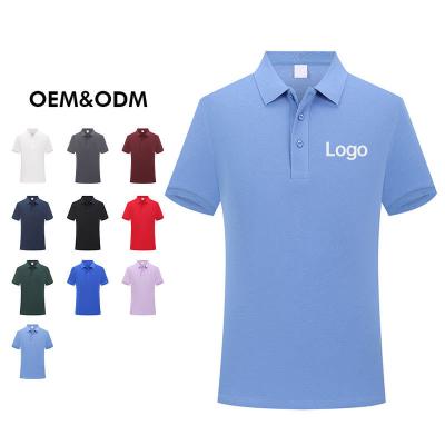 China Wholesale Custom QUICK DRY Polo Shirt Unisex Plain Pique Golf Polo T-shirt Polo Shirts Custom Embroidery Logo White for sale