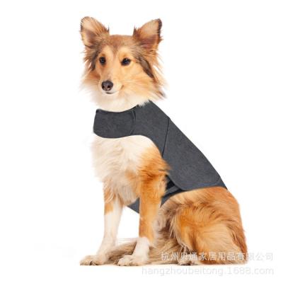 China Stocked Hot Selling Comfortable Anti Worry And Soothing Relaxation Dog Coat Vest Wrap For Dogs Cat Clothes Custom Pet Clothes for sale