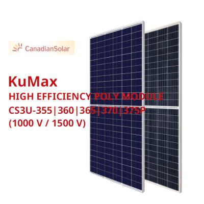 China China Wholesale Canadian Half 370W 144 Poly Solar Cell Module High Efficient Solar Panel Systems For Home 165mm*83mm for sale