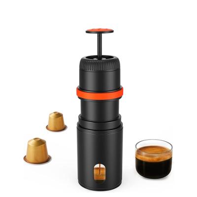 China Commercial Stainless Steel Portable Outdoor Portable ABS Coffee Espresso Machine Coffee Hand Press Hand Press Free Spare Parts for sale